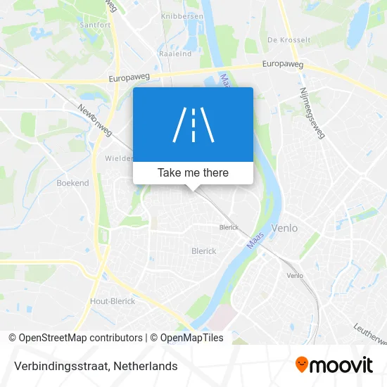 Verbindingsstraat map