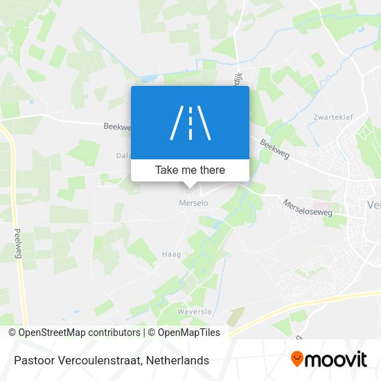 Pastoor Vercoulenstraat map