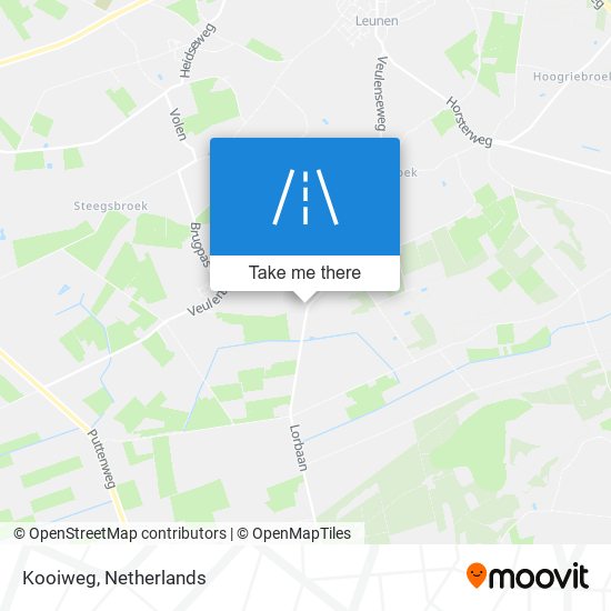 Kooiweg map