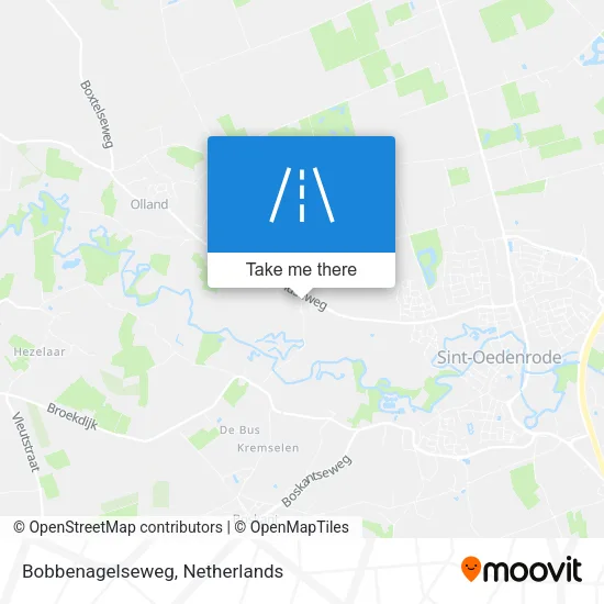 Bobbenagelseweg map