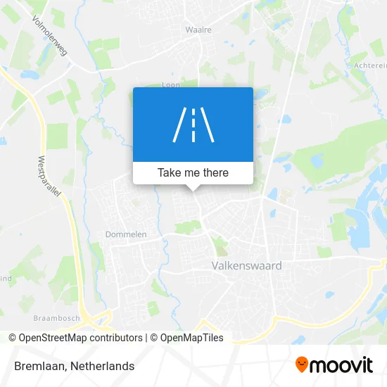 Bremlaan map