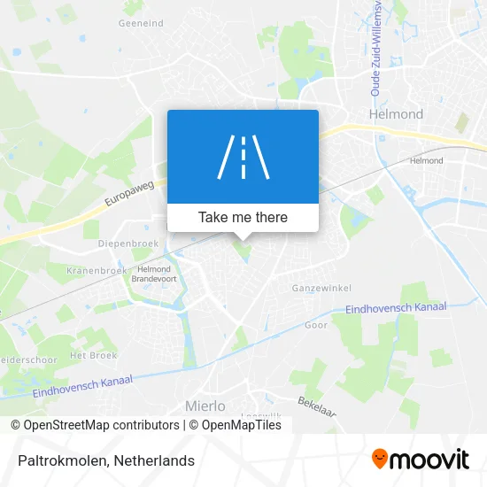 Paltrokmolen map