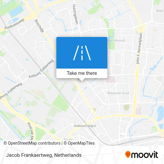 Jacob Frankaertweg map