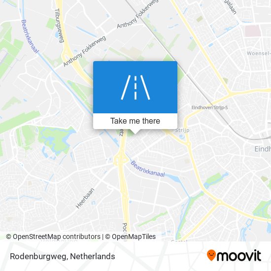 Rodenburgweg Karte