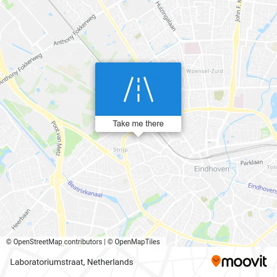 Laboratoriumstraat map