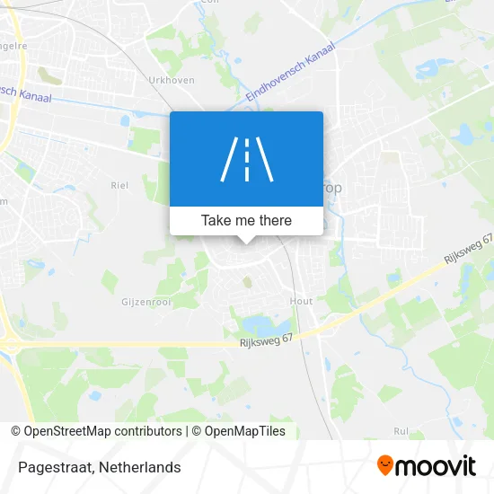 Pagestraat map