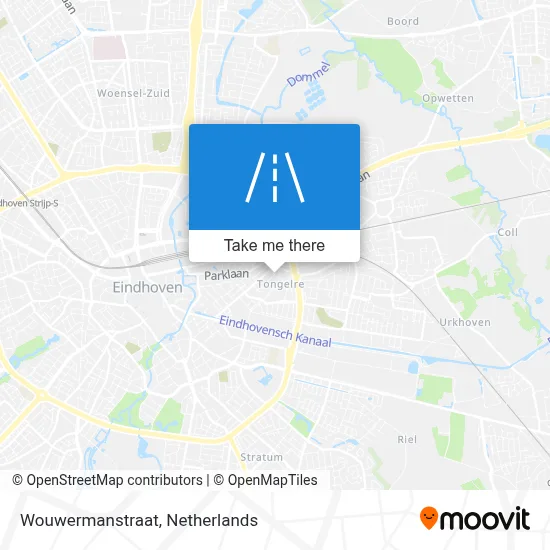 Wouwermanstraat map
