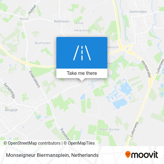Monseigneur Biermansplein map
