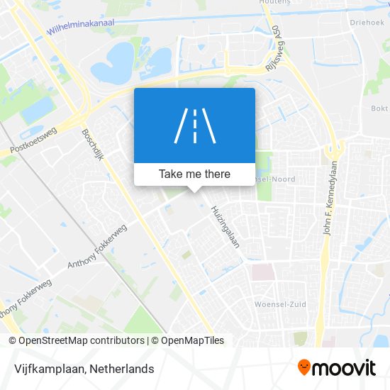 Vijfkamplaan map