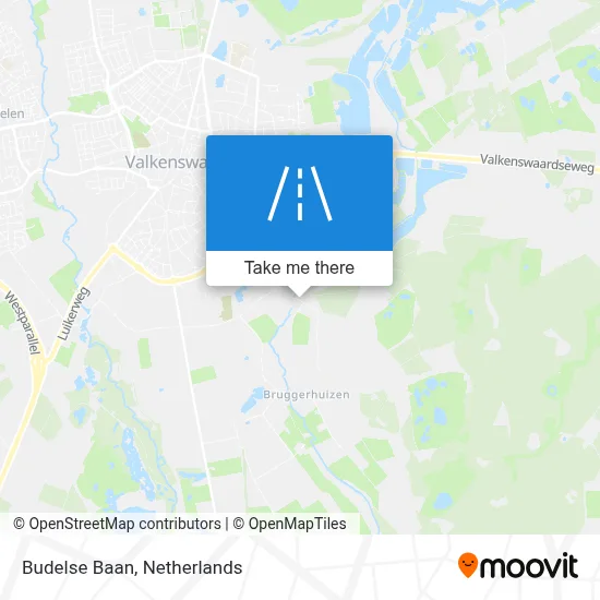Budelse Baan map
