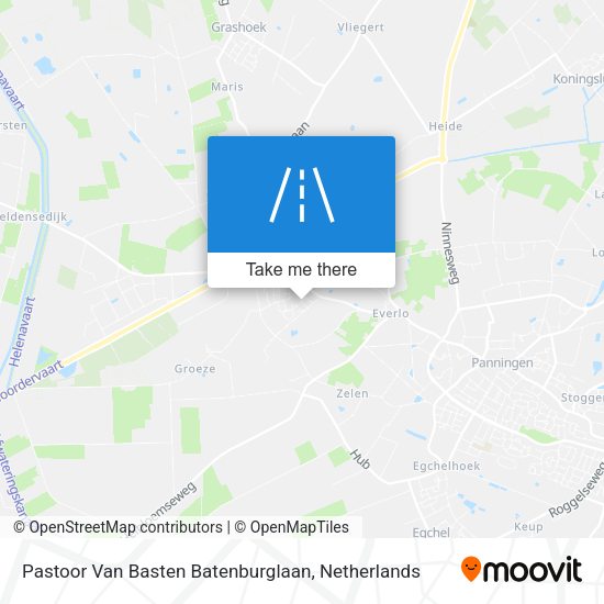 Pastoor Van Basten Batenburglaan map