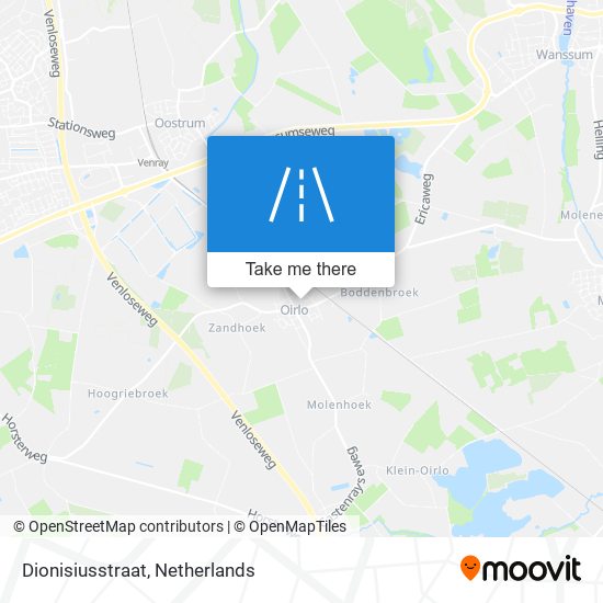 Dionisiusstraat map