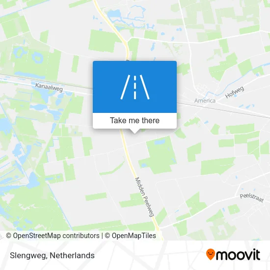 Slengweg map