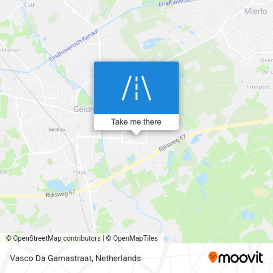 Vasco Da Gamastraat map