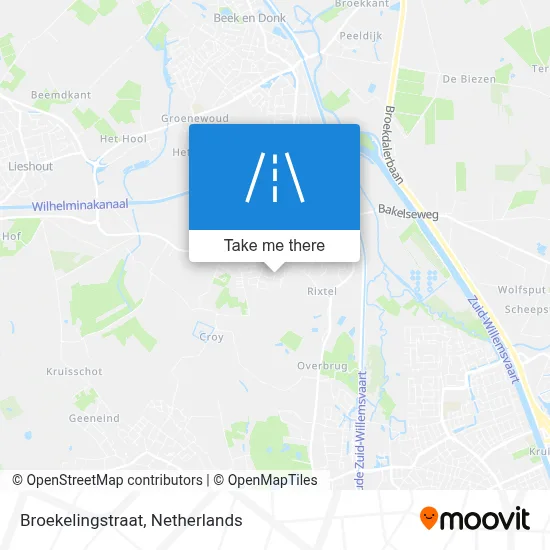 Broekelingstraat map