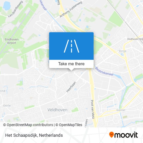 Het Schaapsdijk map