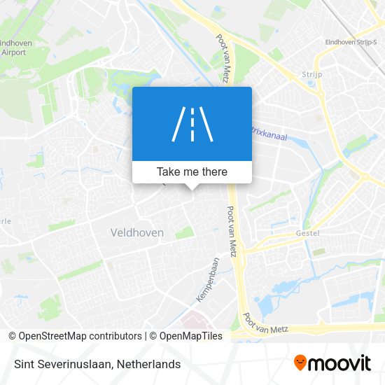 Sint Severinuslaan map
