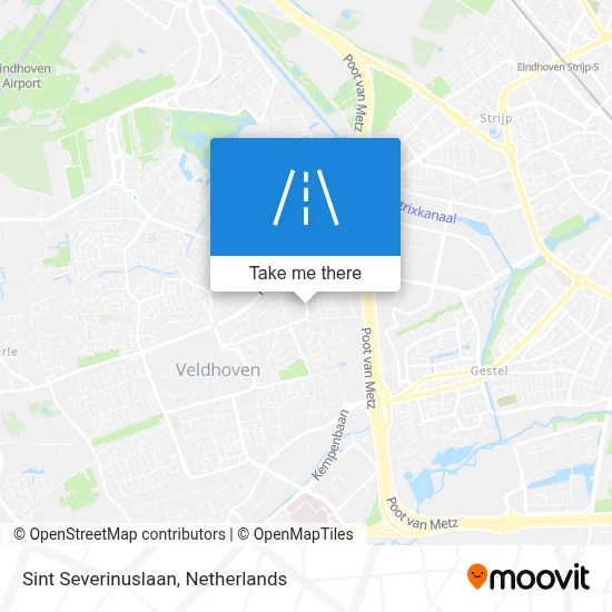 Sint Severinuslaan map