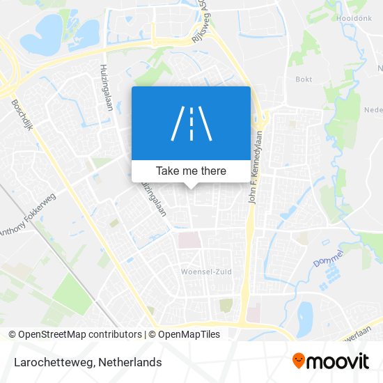 Larochetteweg Karte