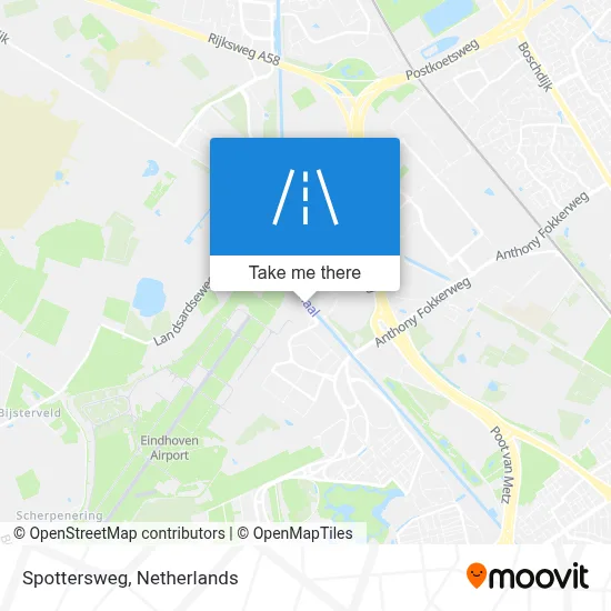 Spottersweg map