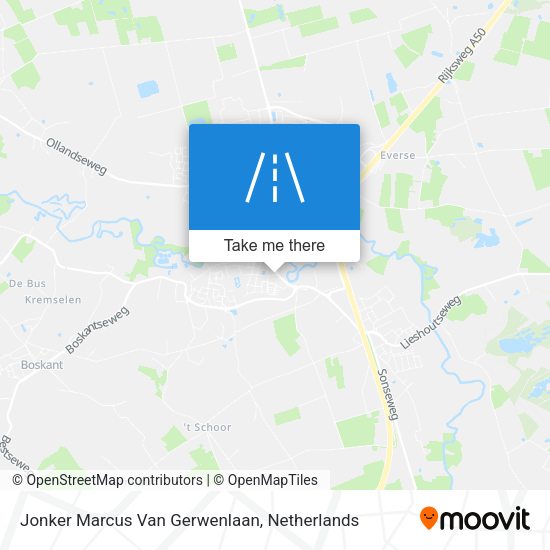 Jonker Marcus Van Gerwenlaan map
