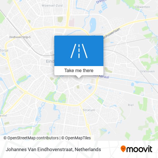 Johannes Van Eindhovenstraat map
