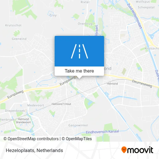 Hezeloplaats map