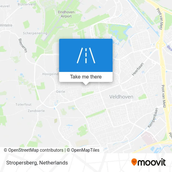 Stropersberg map
