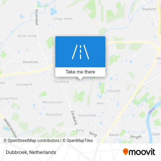 Dubbroek map