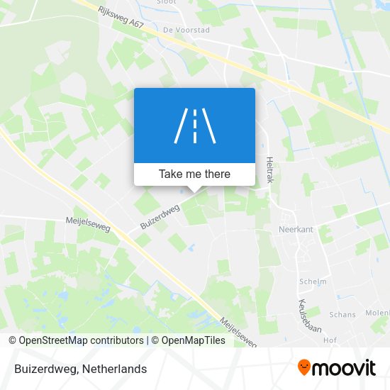 Buizerdweg map