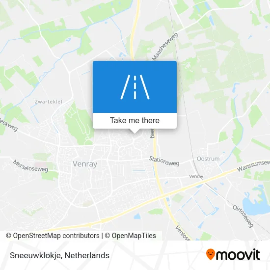 Sneeuwklokje map