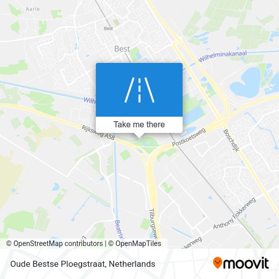 Oude Bestse Ploegstraat map