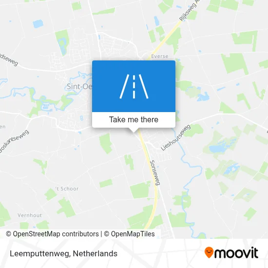 Leemputtenweg map