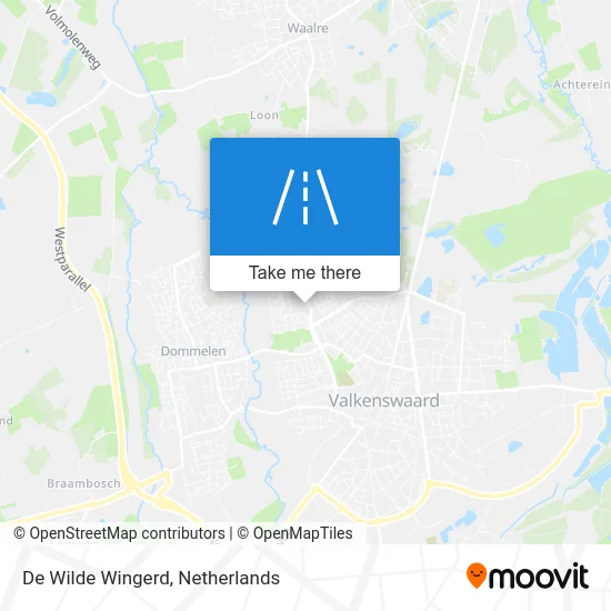 De Wilde Wingerd map