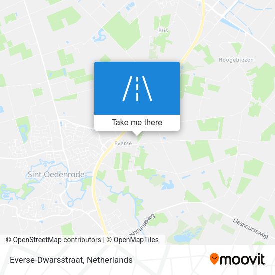 Everse-Dwarsstraat map