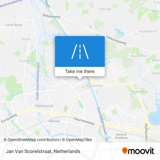 Jan Van Scorelstraat Karte