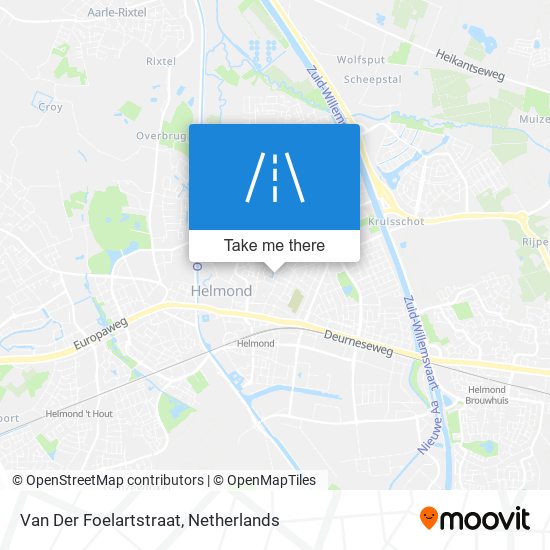 Van Der Foelartstraat map