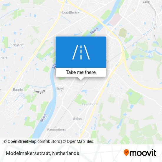 Modelmakersstraat Karte