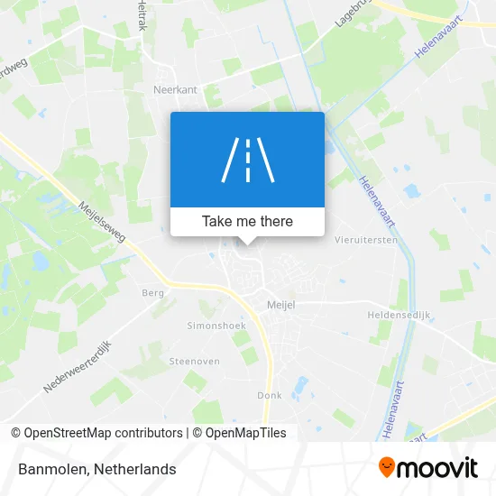 Banmolen map