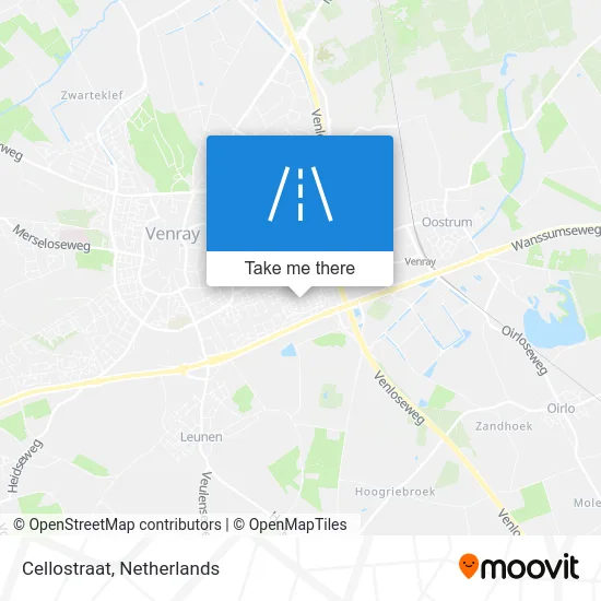 Cellostraat map