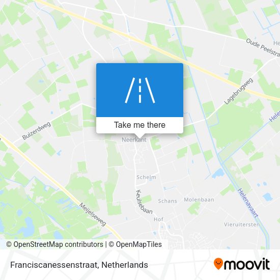 Franciscanessenstraat map