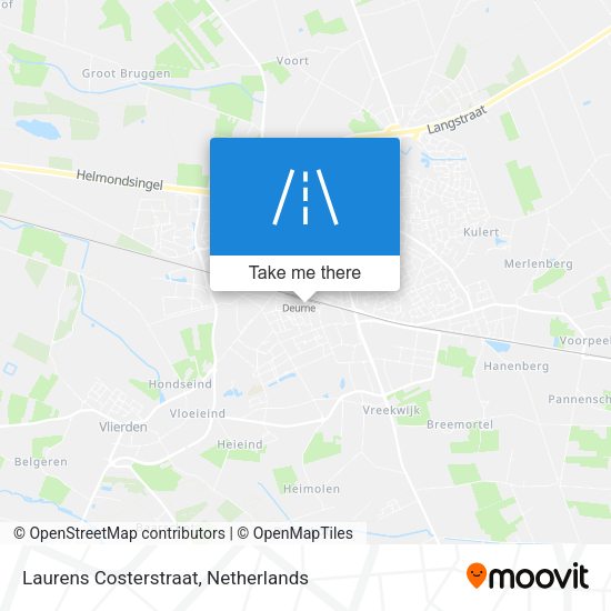 Laurens Costerstraat map