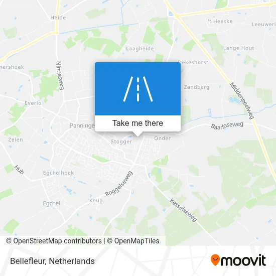 Bellefleur map