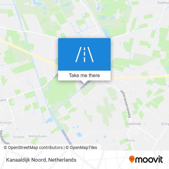 Kanaaldijk Noord map