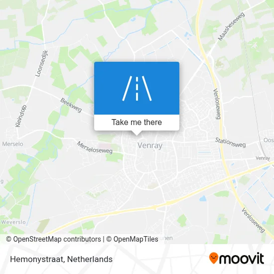 Hemonystraat map