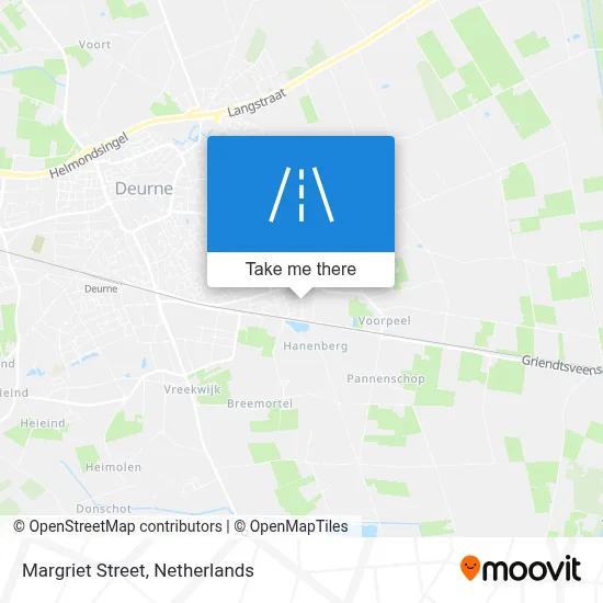 Margrietstraat map