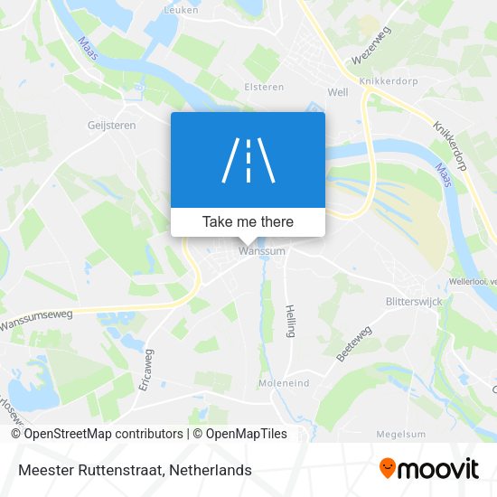 Meester Ruttenstraat map