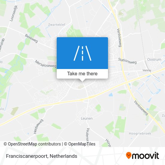 Franciscanerpoort map