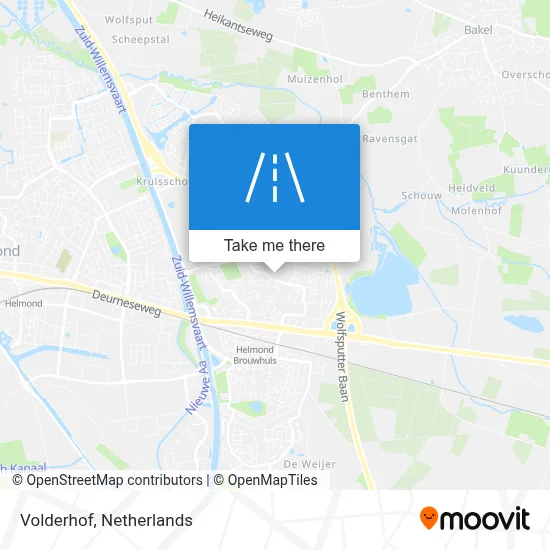 Volderhof map