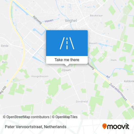 Pater Vervoortstraat map